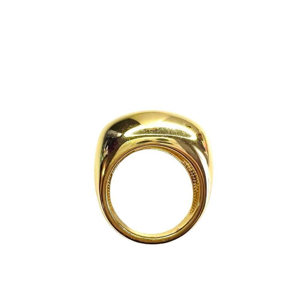18k gold filled Dome Puff Bubble Chunky Statement Ring 8.5